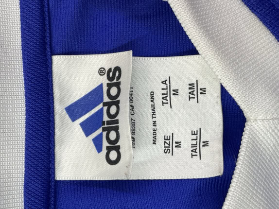 ADIDAS 90s FOOTBALL JERSEY VINTAGE BLU UOMO PRE OWNED M