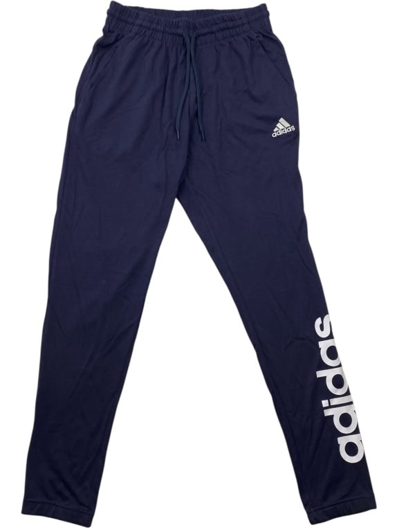 ADIDAS Φόρμα Παντελόνι Track Pants Casual Λογότυπο Μπλε Σκούρο Ανδρικό S