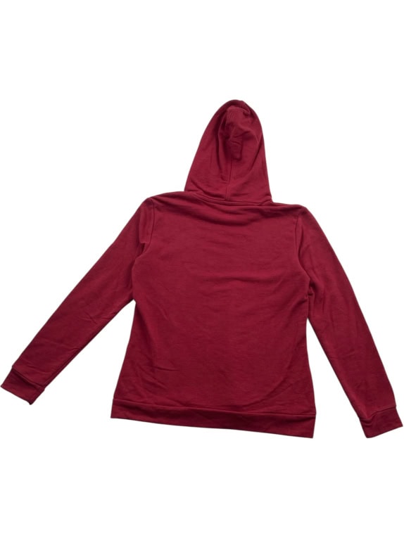 Adidas Hoodie Casual Logo Burgundy Women’s S