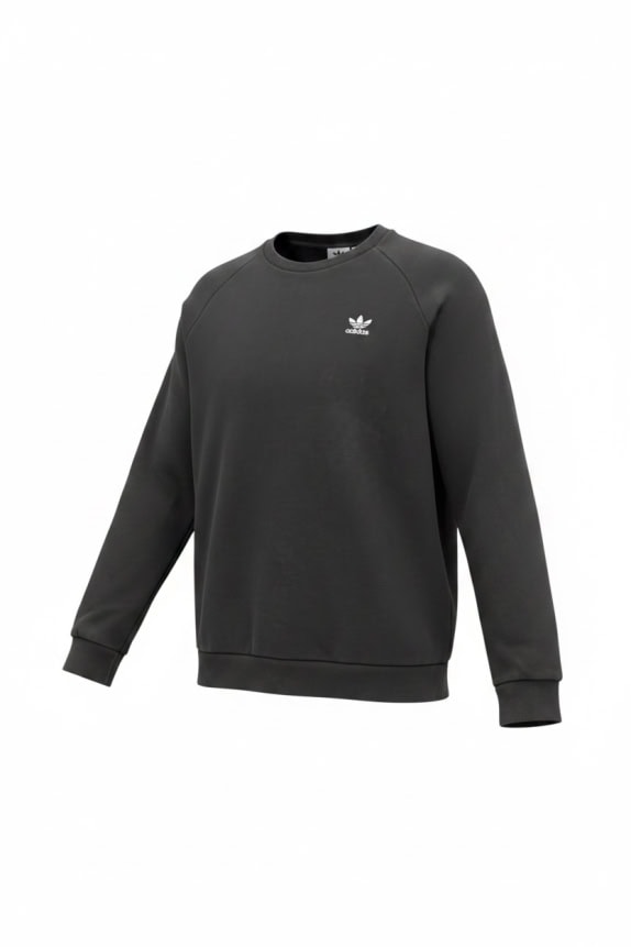 Adidas Φούτερ Logo Γκρι Σκούρο Unisex L
