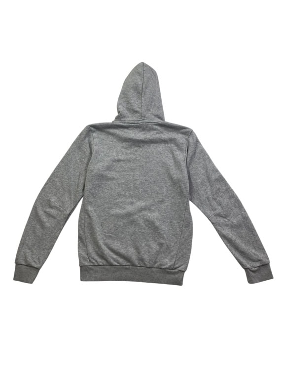 ADIDAS LOGO HOODIE GREY MEN'S M