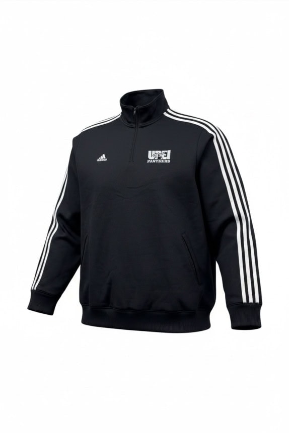 ADIDAS FELPA MEZZA ZIP SPORTSWEAR NERA UOMO PRE OWNED XL
