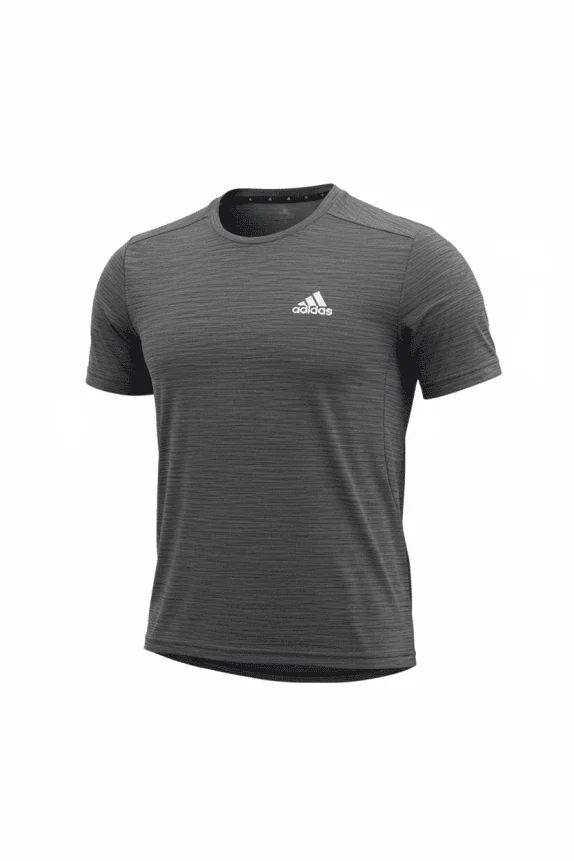 Adidas Grey Performance Athletic T-Shirt M