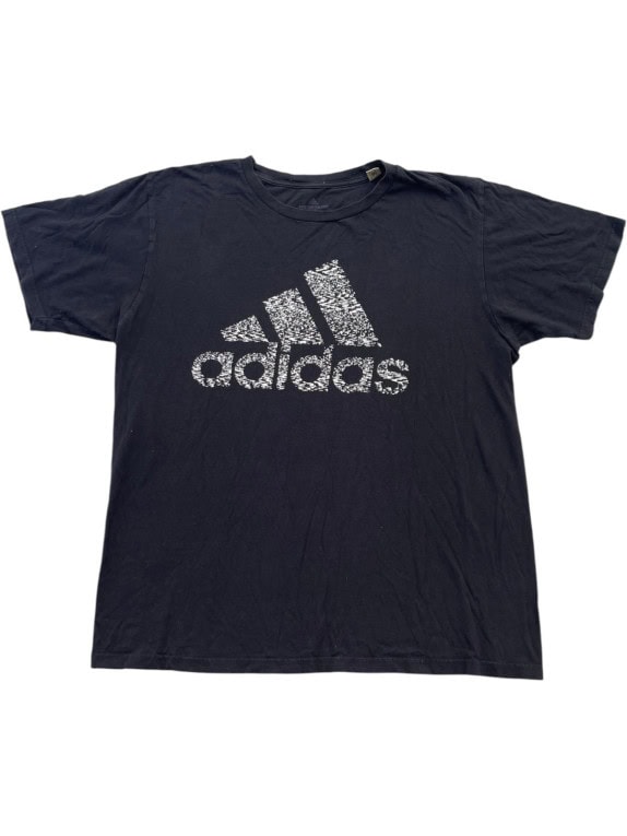ADIDAS T SHIRT MINIMAL NERO UOMO PRE OWNED M