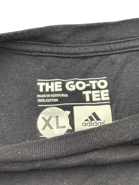 ADIDAS T SHIRT GRAPHIC STREETWEAR NERO UOMO PRE OWNED XL