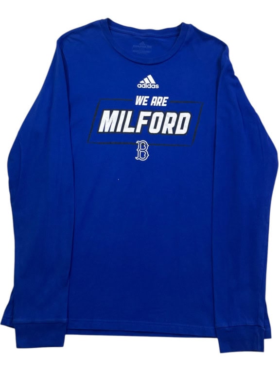 ADIDAS GRAFIC TEE STREETWEAR BLU UOMO PRE OWNED L