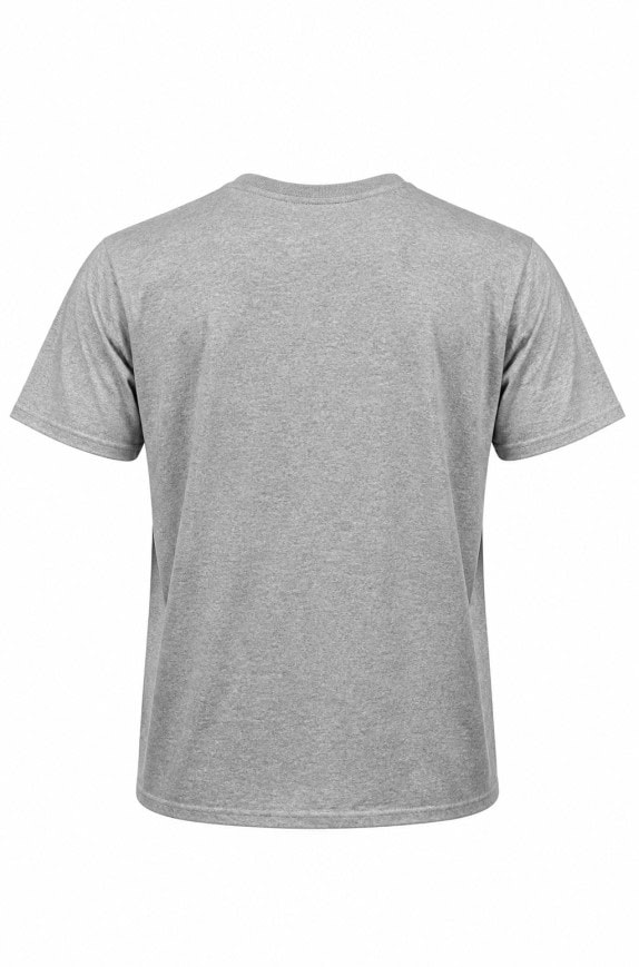 ADIDAS GRAPHIC TEE ATHLETIC GREY MEN PRE OWNED L