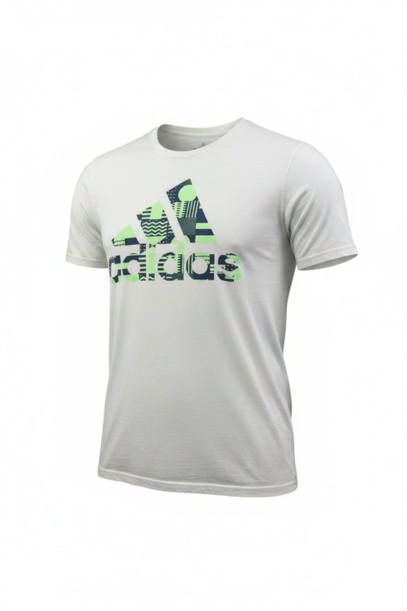 ADIDAS GRAPHIC TEE ATHLETIC OFF WHITE ΑΝΤΡΙΚΟ PRE OWNED L
