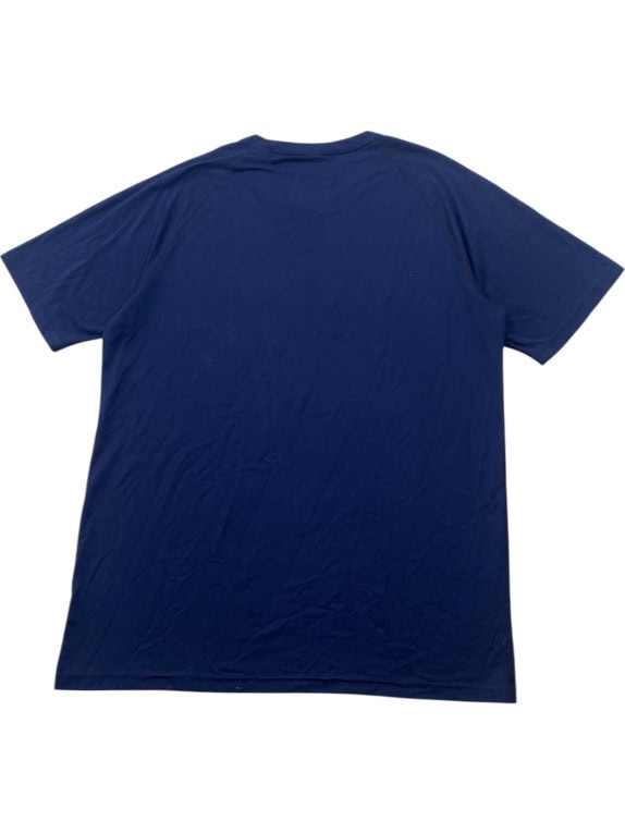 ADIDAS GRAPHIC TEE SPORTIVO BLU NAVY UOMO PRE OWNED L