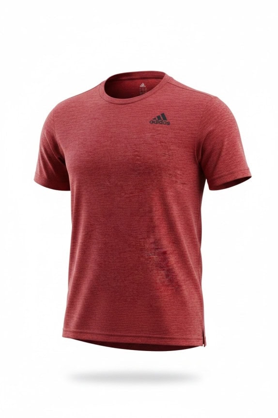 ADIDAS GRAPHIC TEE HEATHER RED ΑΝΤΡΙΚΟ PRE OWNED L