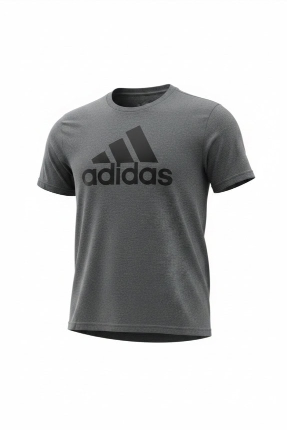 ADIDAS T SHIRT GRAPHIC MINIMAL CHARCOAL UOMO PRE OWNED S