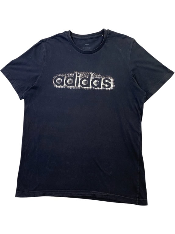 ADIDAS T SHIRT GRAPHIC MINIMAL NERO UOMO PRE OWNED L