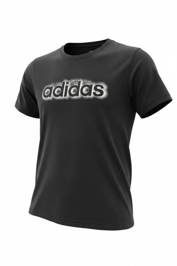 ADIDAS GRAPHIC TEE MINIMAL ΜΑΥΡΟ ΑΝΤΡΙΚΟ PRE OWNED L