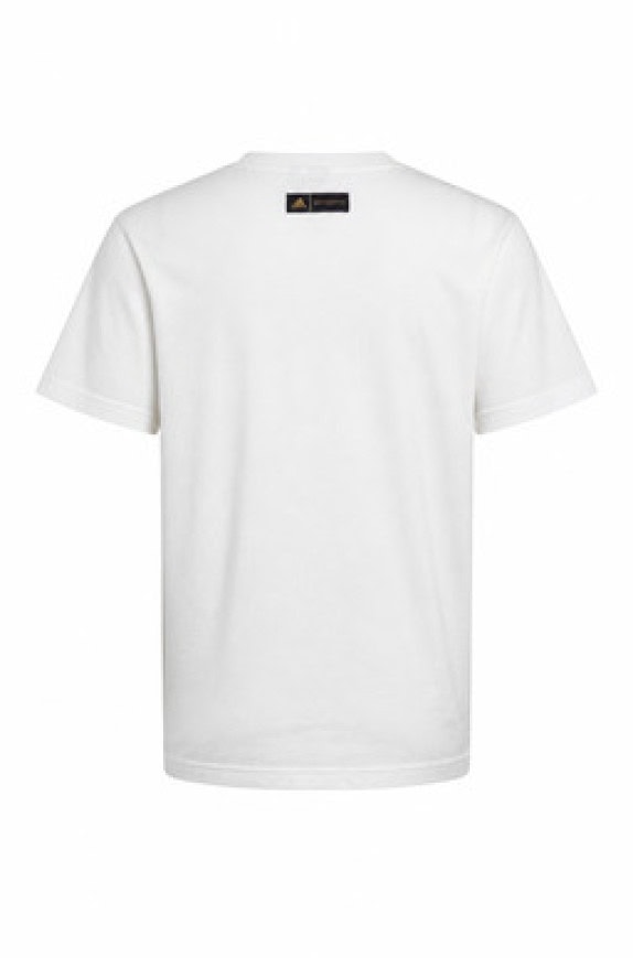 ADIDAS T SHIRT GRAPHIC MINIMAL WHITE UOMO PRE OWNED M