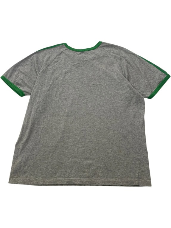 ADIDAS GRAPHIC TEE RETRO ΓΚΡΙ ΠΡΑΣΙΝΟ ΑΝΤΡΙΚΟ PRE OWNED M