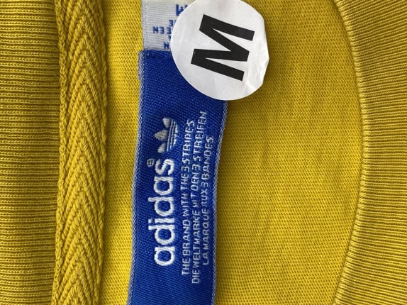 ADIDAS GRAPHIC TEE RETRO YELLOW ΑΝΤΡΙΚΟ PRE OWNED M