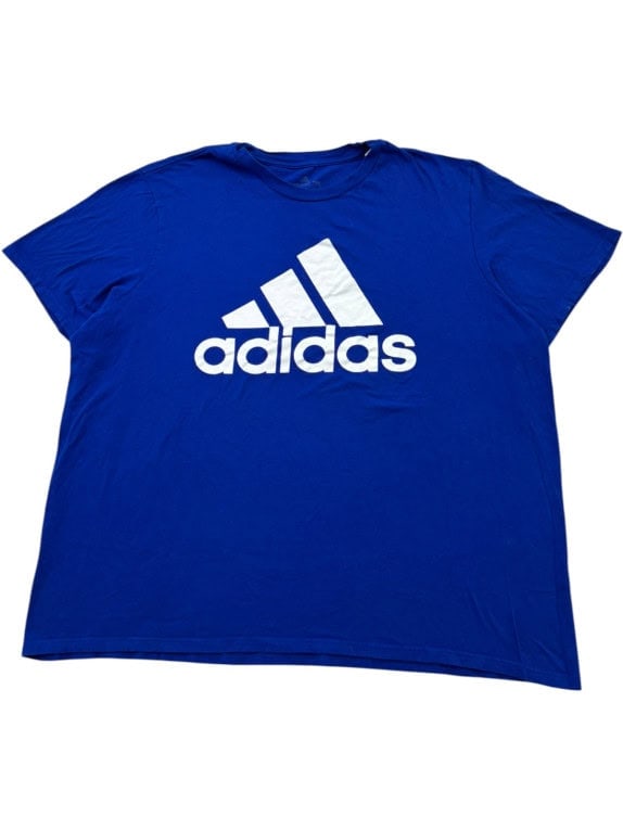 ADIDAS GRAPHIC TEE SPORTSWEAR BLUE UOMO PRE OWNED XL