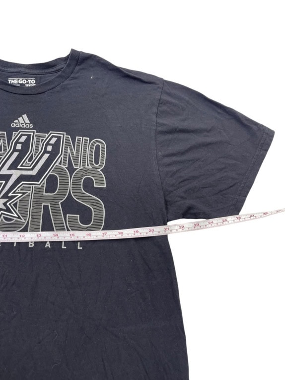 ADIDAS GRAPHIC TEE SPORTSWEAR FADED BLACK ΑΝΤΡΙΚΟ PRE OWNED XL