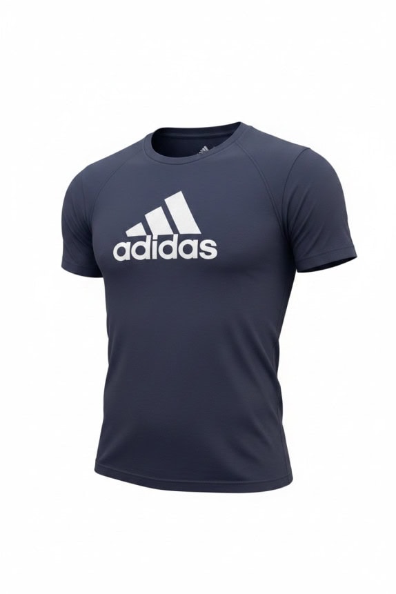 ADIDAS GRAPHIC TEE SPORTSWEAR NAVY ΑΝΤΡΙΚΟ PRE OWNED L