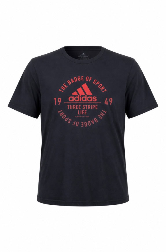 ADIDAS T SHIRT STREETWEAR NERO UOMO PRE OWNED L