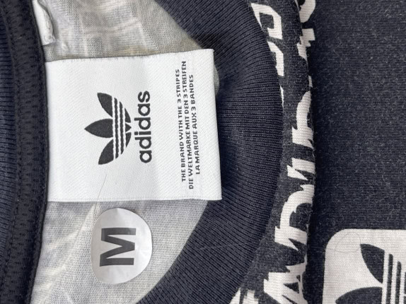 ADIDAS GRAPHIC TEE STREETWEAR ΜΑΥΡΟ ΑΝΤΡΙΚΟ PRE OWNED M