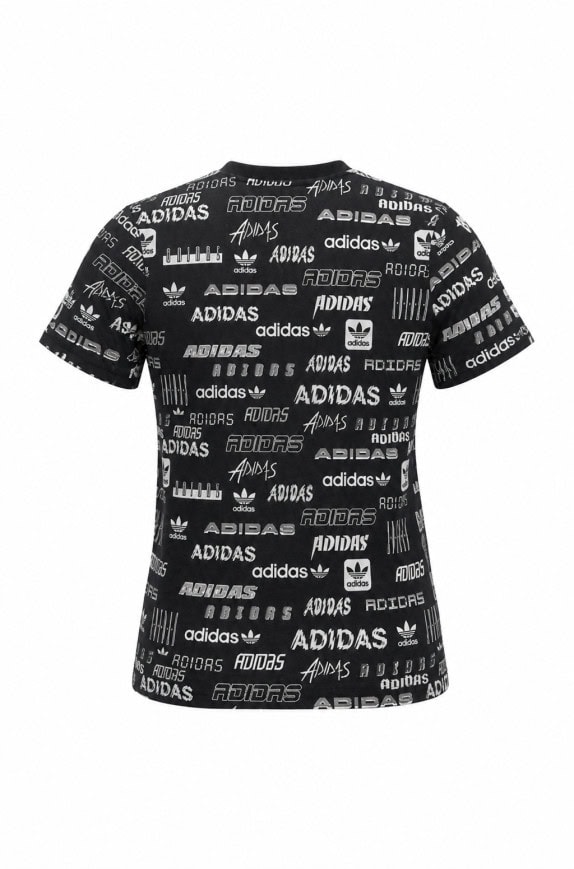 ADIDAS GRAPHIC TEE STREETWEAR ΜΑΥΡΟ ΑΝΤΡΙΚΟ PRE OWNED M