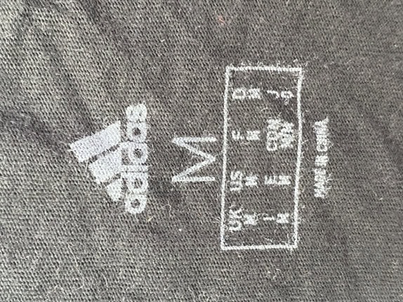 ADIDAS GRAPHIC TEE STREETWEAR ΜΑΥΡΟ ΑΝΤΡΙΚΟ PRE OWNED M