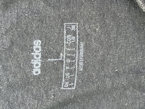 ADIDAS GRAPHIC TEE STREETWEAR NERO UOMO PRE OWNED L