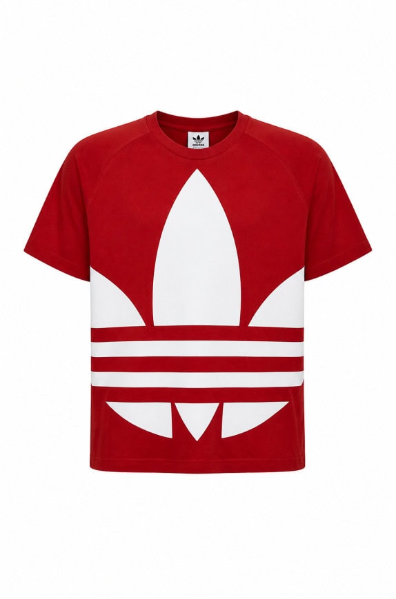 ADIDAS GRAPHIC TEE STREETWEAR RED ΑΝΔΡΙΚΟ PRE OWNED M