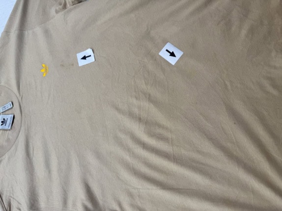 ADIDAS GRAPHIC TEE VINTAGE BEIGE ΑΝΔΡΙΚΟ PRE OWNED M