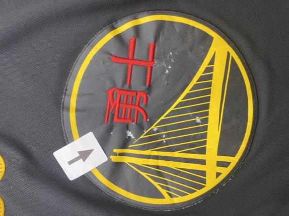 ADIDAS GSW ΓΡΑΦΙΚΟ TEE ΜΑΥΡΟ ΑΝΤΡΙΚΟ PRE OWNED L
