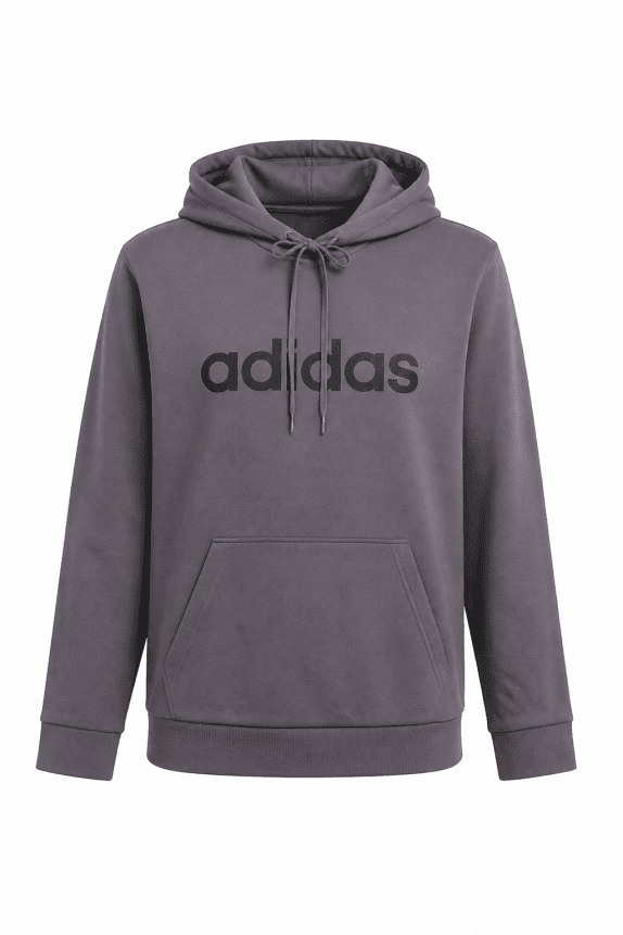 ADIDAS HOODIE MINIMAL GREY MEN PRE OWNED L/XL