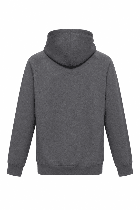 ADIDAS HOODIE MINIMAL GREY MENS PRE OWNED M