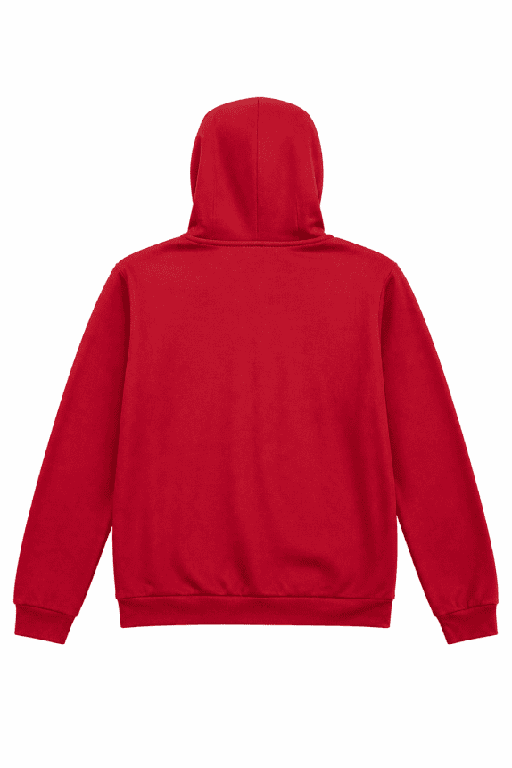 ADIDAS HOODIE MINIMAL ΚΟΚΚΙΝΟ ΑΝΤΡΙΚΟ PRE OWNED L