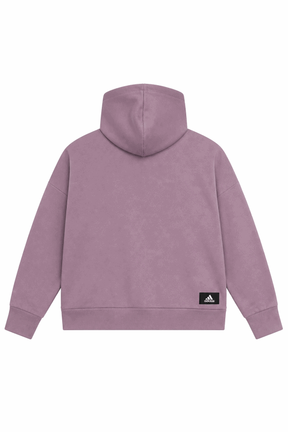 ADIDAS HOODIE MINIMAL LILAC WOMEN PRE OWNED M
