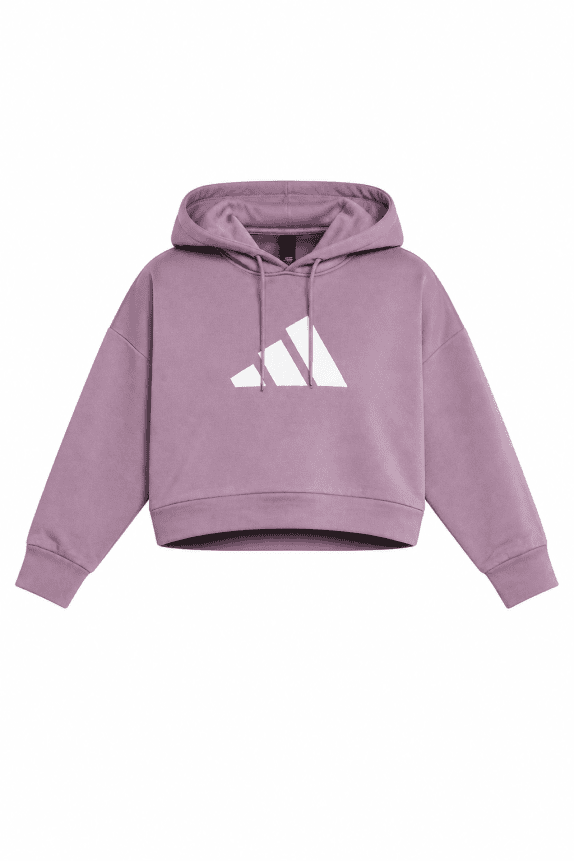 ADIDAS HOODIE MINIMAL LILAC WOMEN PRE OWNED M