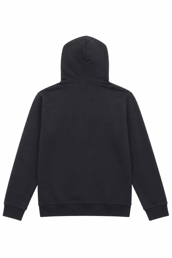ADIDAS HOODIE MINIMAL BLACK MEN PRE OWNED L