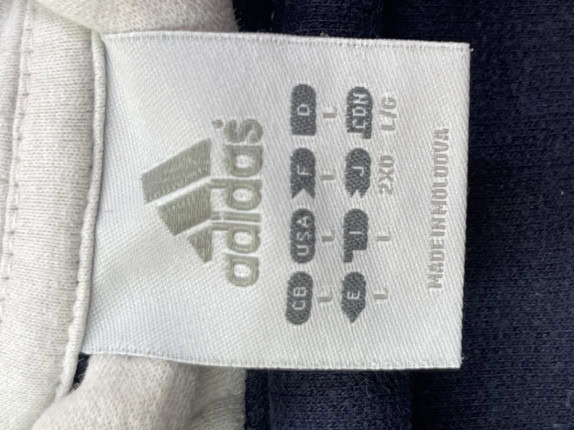 ADIDAS HOODIE STREETWEAR NAVY ΓΥΝΑΙΚΕΙΟ PRE OWNED L