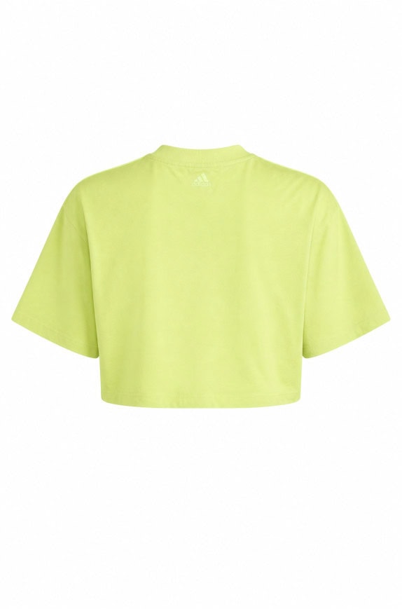 ADIDAS IVY PARK CROP TEE MINIMAL ΛΑΜΠΕΡΟ ΚΙΤΡΙΝΟ ΓΥΝΑΙΚΕΙΟ PRE OWNED M