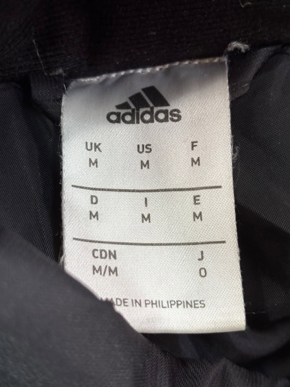 ADIDAS ΚΑΠΙΤΟΝΕ ΜΠΟΥΦΑΝ ΜΕ ΚΟΥΚΟΥΛΑ SPORTSWEAR ΜΑΥΡΟ ΑΝΤΡΙΚΟ PRE OWNED M