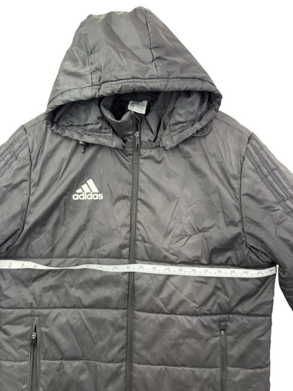ADIDAS ΚΑΠΙΤΟΝΕ ΜΠΟΥΦΑΝ ΜΕ ΚΟΥΚΟΥΛΑ SPORTSWEAR ΜΑΥΡΟ ΑΝΤΡΙΚΟ PRE OWNED M