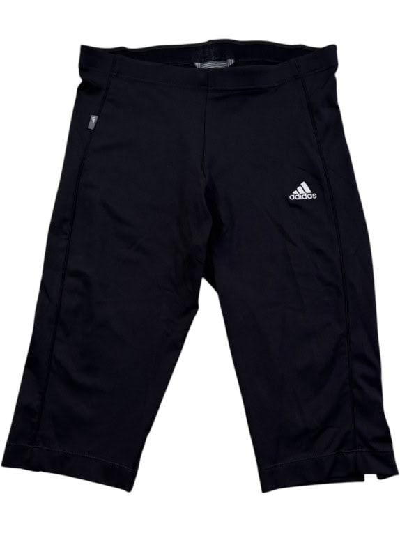 ADIDAS LEGGINGS ATHLETIC BLACK WOMEN PRE OWNED M