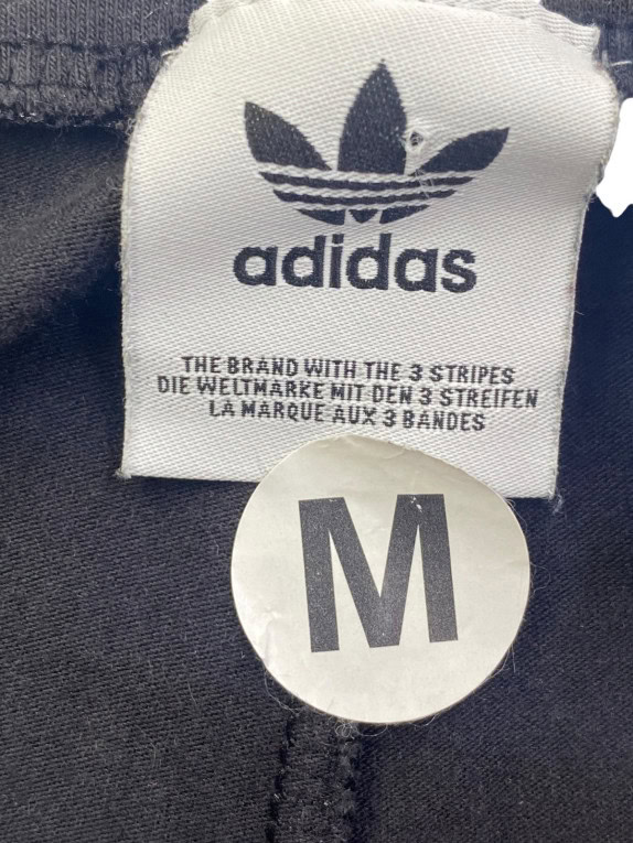 ADIDAS LEGGINGS SPORTSWEAR BLACK WOMENS PRE OWNED M