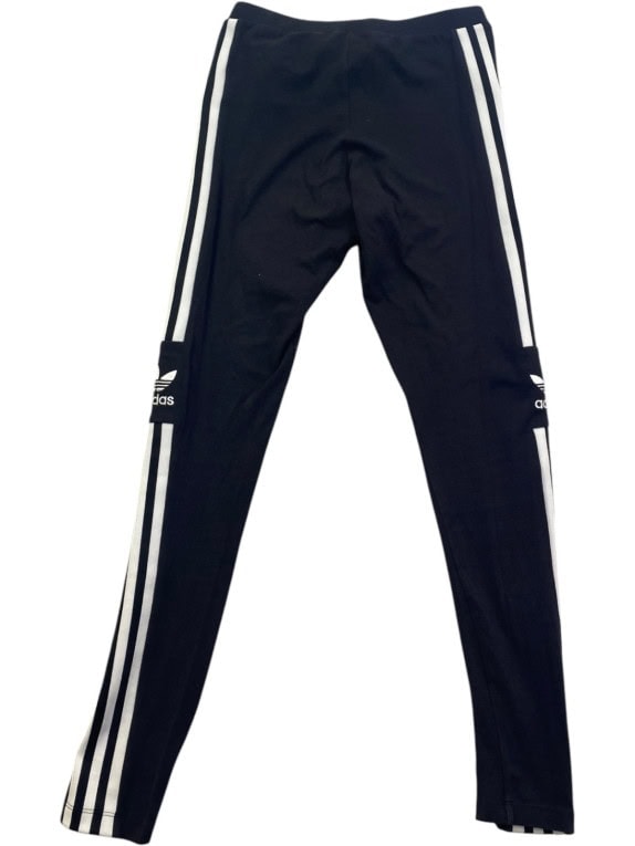 ADIDAS LEGGINGS SPORTSWEAR BLACK WOMENS PRE OWNED M