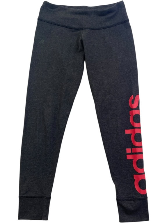 ADIDAS LEGGINGS SPORTSWEAR GRIGIO SCURO DONNA PRE OWNED
