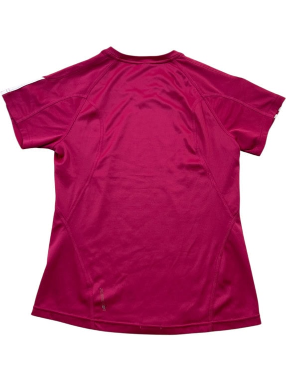 ADIDAS MAGLIA MANICA CORTA SPORTSWEAR FUCSIA DONNA PRE OWNED S