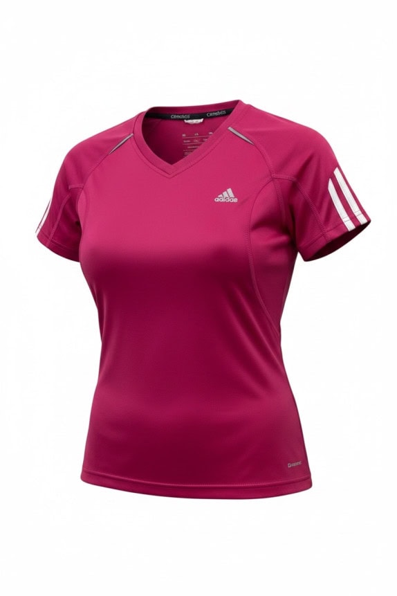 ADIDAS ΚΟΝΤΟΜΑΝΙΚΗ ΜΠΛΟΥΖΑ SPORTSWEAR ΦΟΥΞΙΑ ΓΥΝΑΙΚΕΙΟ PRE OWNED S