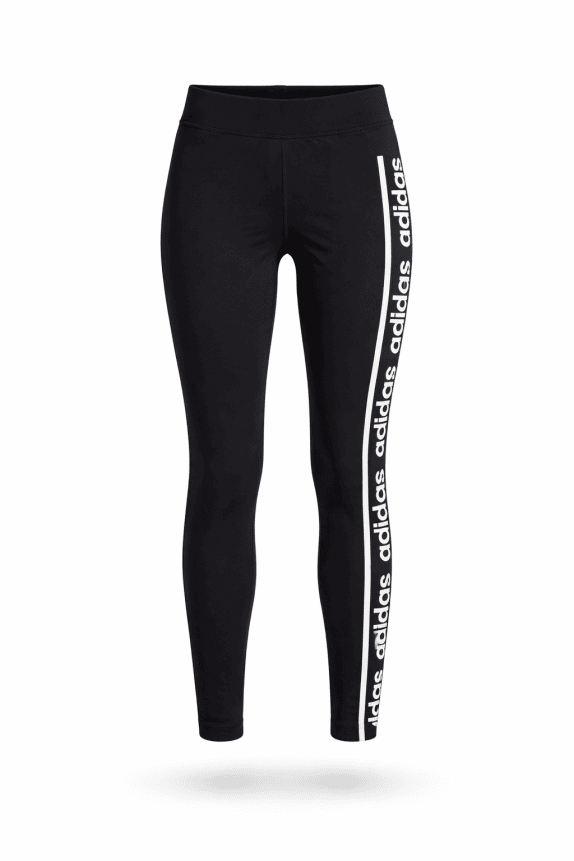ADIDAS LEGGINGS ATHLETIC BLACK WOMEN PRE OWNED S