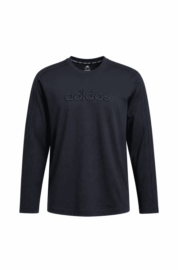 ADIDAS Y2K LONG SLEEVE TOP MINIMAL BLACK ΑΝΤΡΙΚΟ PRE OWNED L