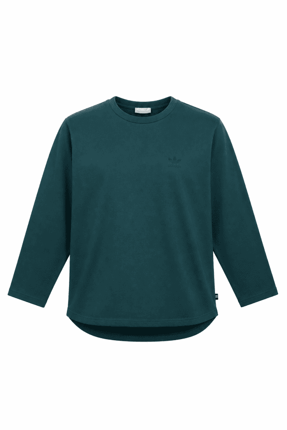 1996 ADIDAS LONGSLEEVE ΜΠΛΟΥΖΑ MINIMAL ΠΕΤΡΟΛ ΑΝΤΡΙΚΟ PRE OWNED XL